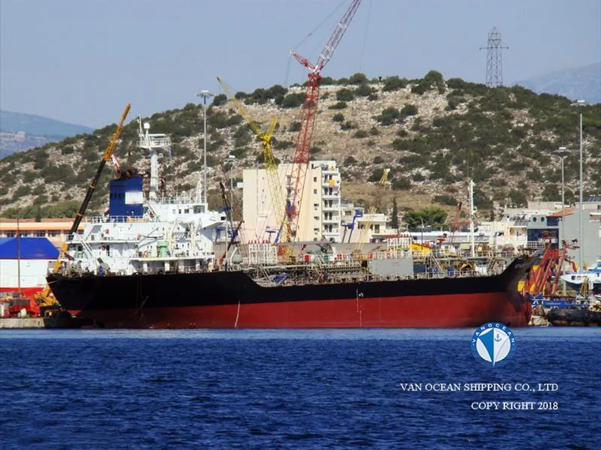 Kapal tanker minyak/kimia untuk dijual