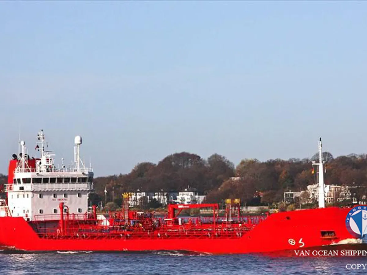 Kapal tanker minyak/kimia untuk dijual