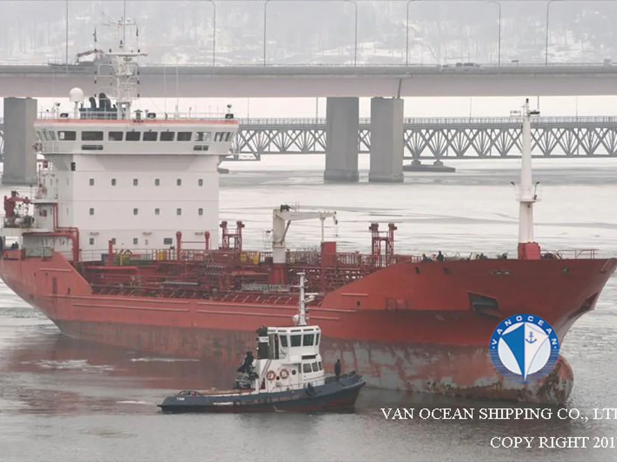 Kapal tanker minyak/kimia untuk dijual
