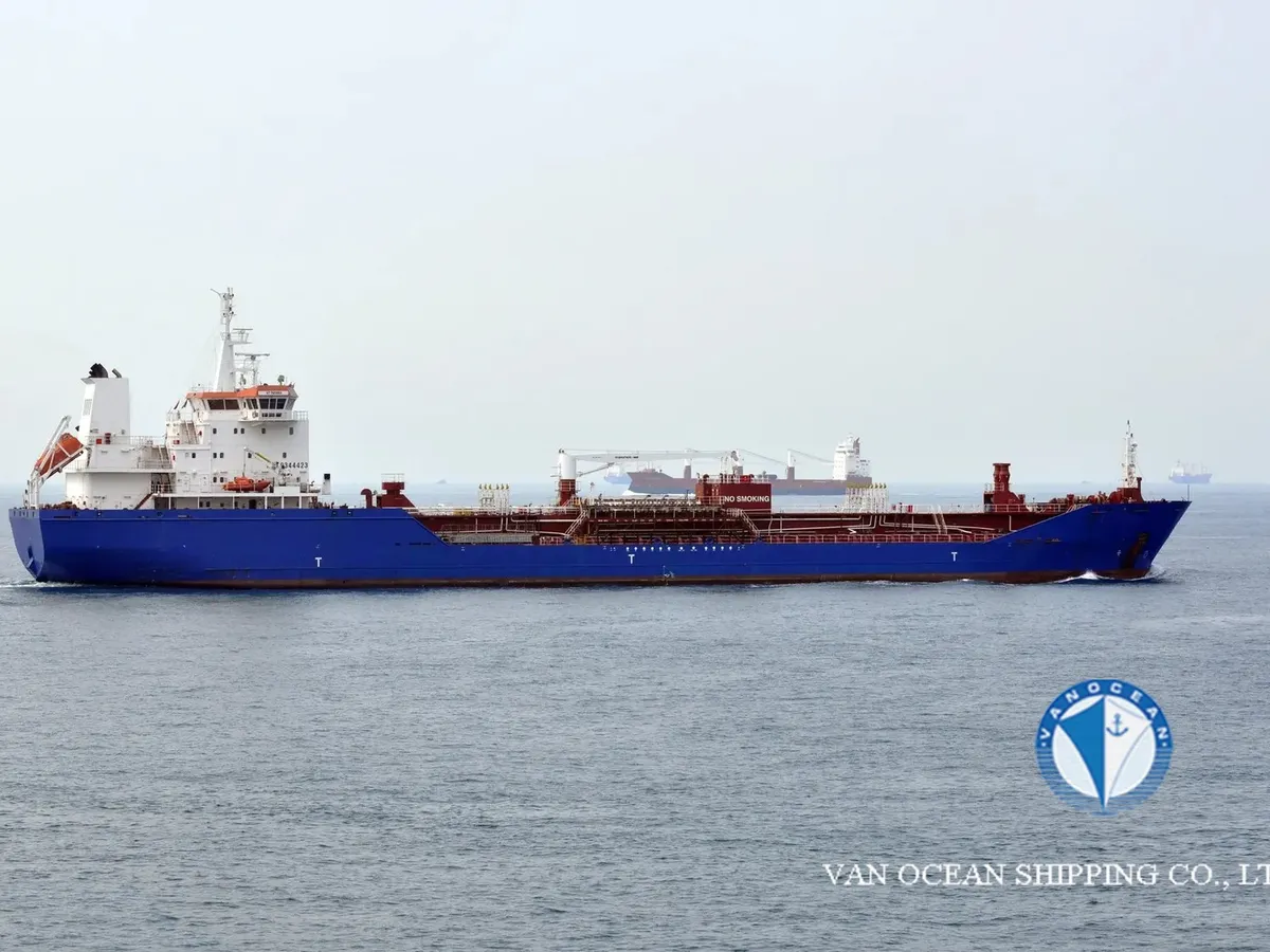 Kapal tanker minyak/kimia untuk dijual
