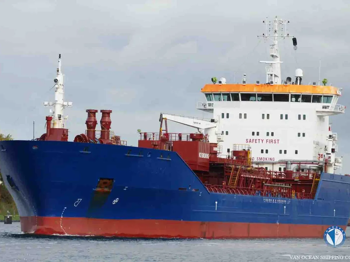 Kapal tanker minyak/kimia untuk dijual