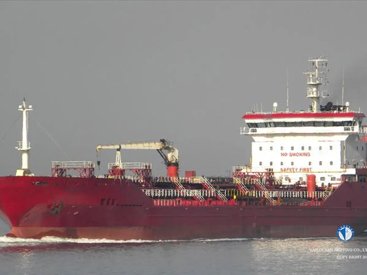 Kapal tanker minyak/kimia untuk dijual