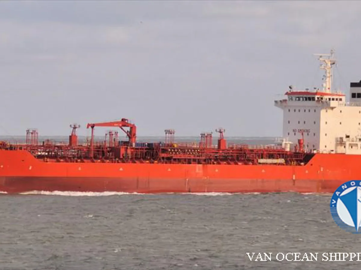 Kapal tanker minyak/kimia untuk dijual