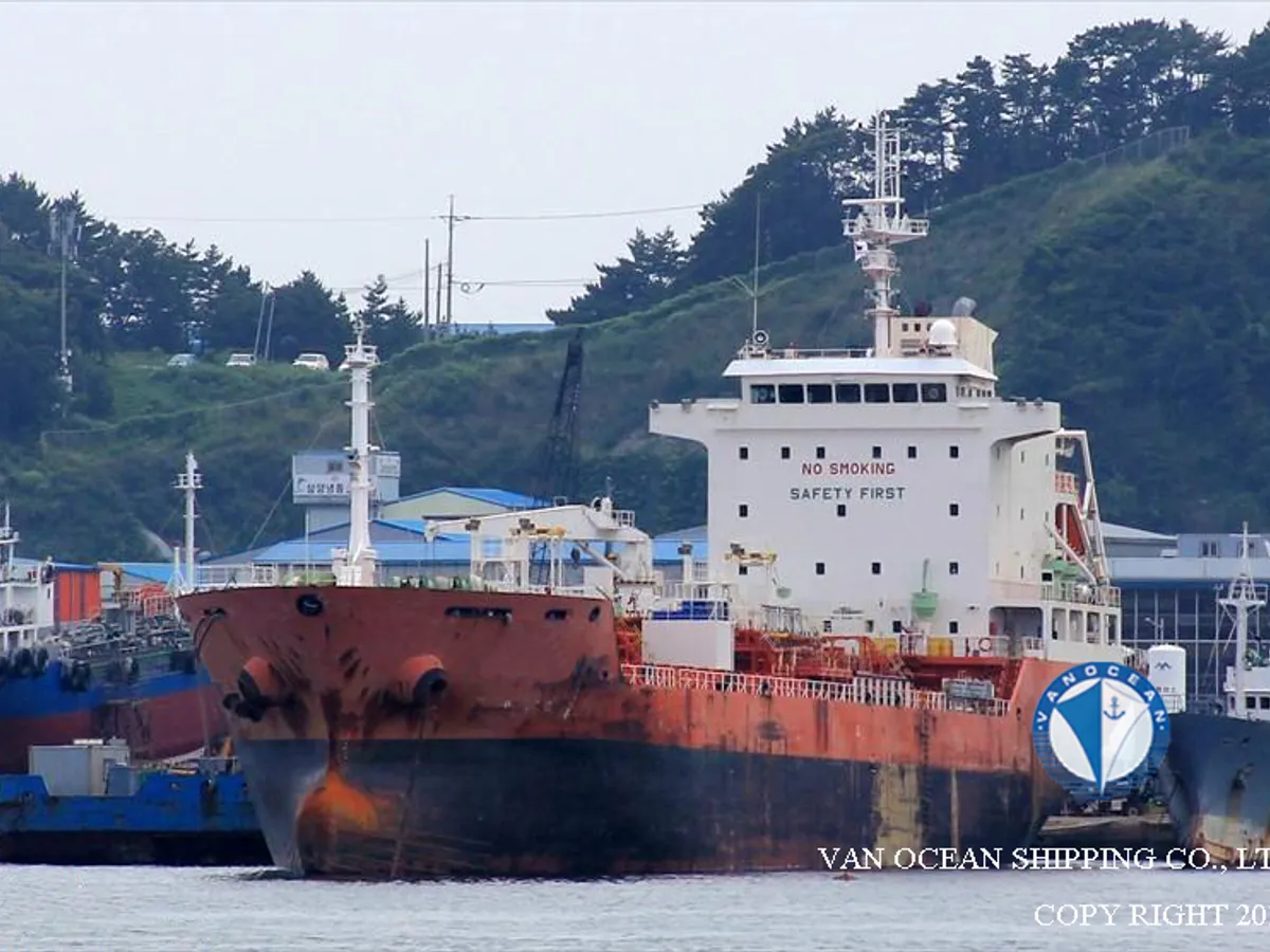 Kapal tanker minyak/kimia untuk dijual