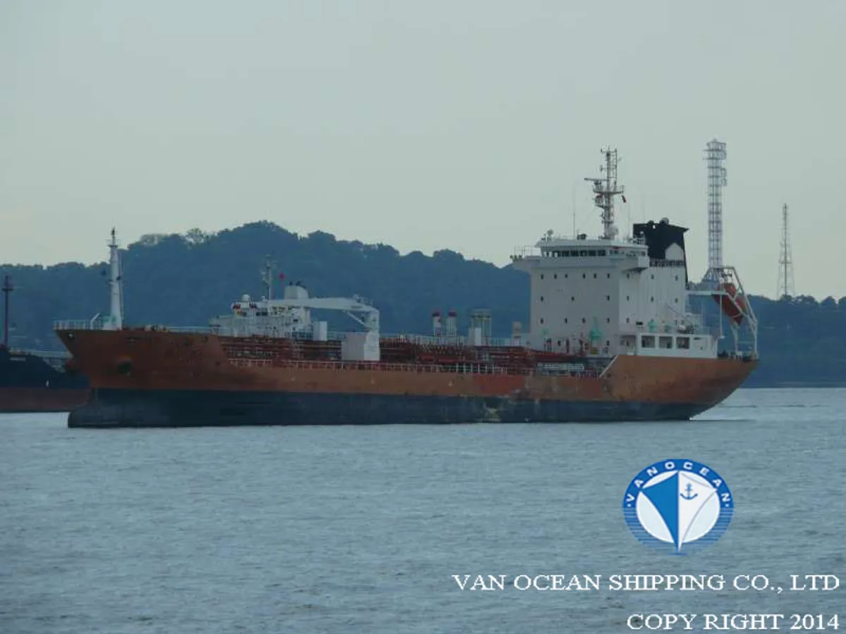 Kapal tanker minyak/kimia untuk dijual