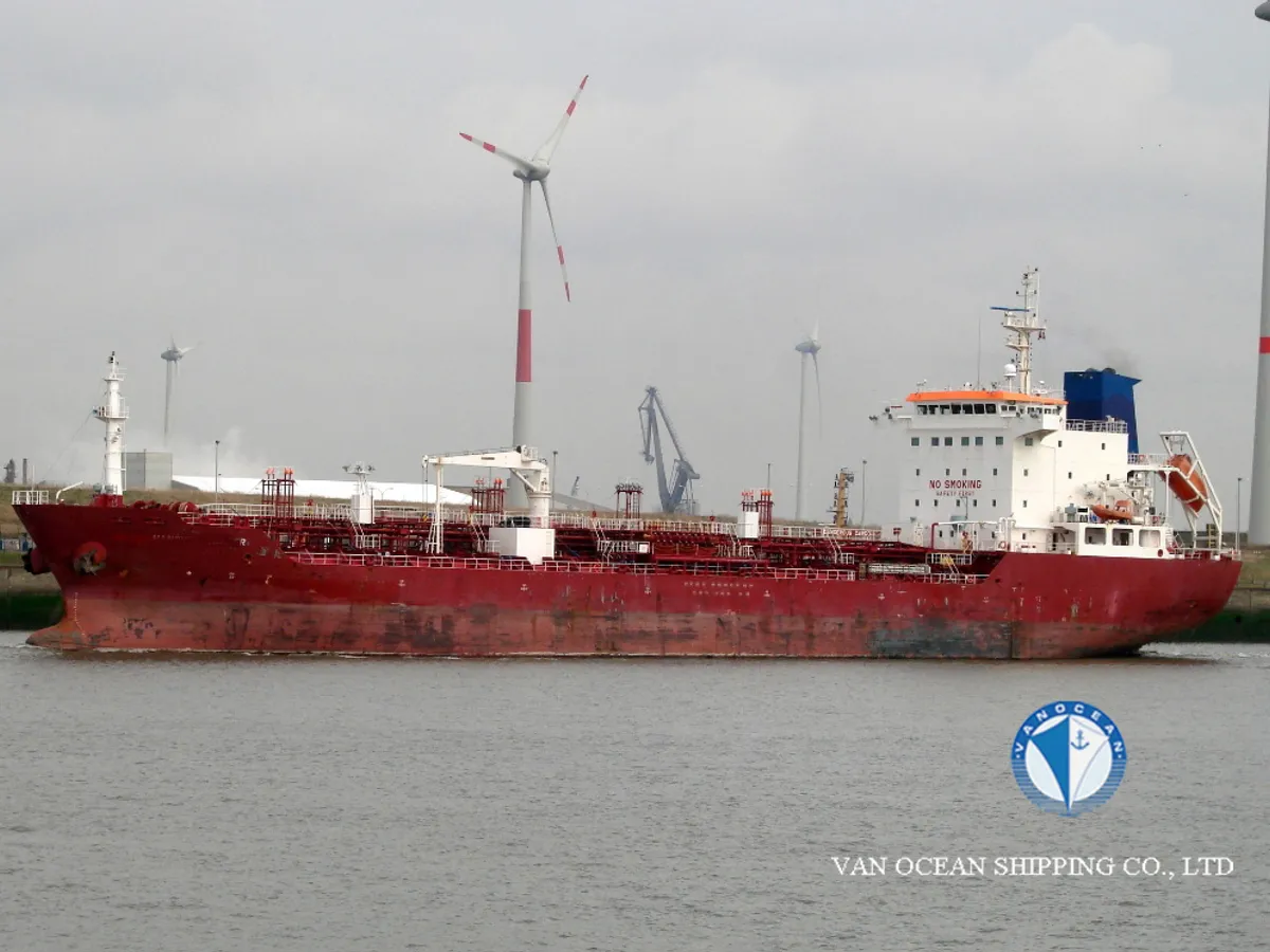 Kapal tanker minyak/kimia untuk dijual