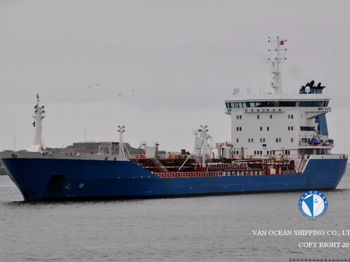 Kapal tanker minyak/kimia untuk dijual