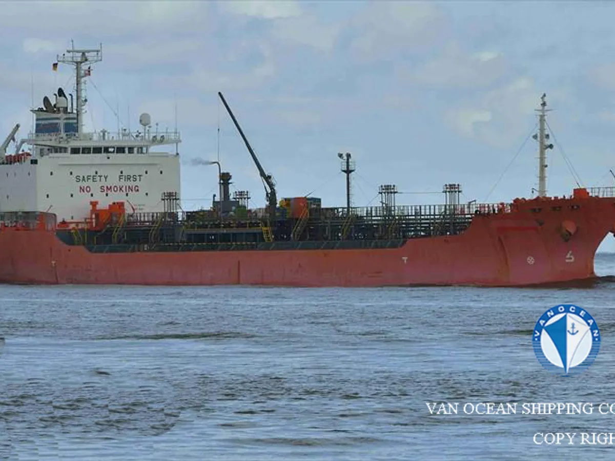 Kapal tanker minyak/kimia untuk dijual