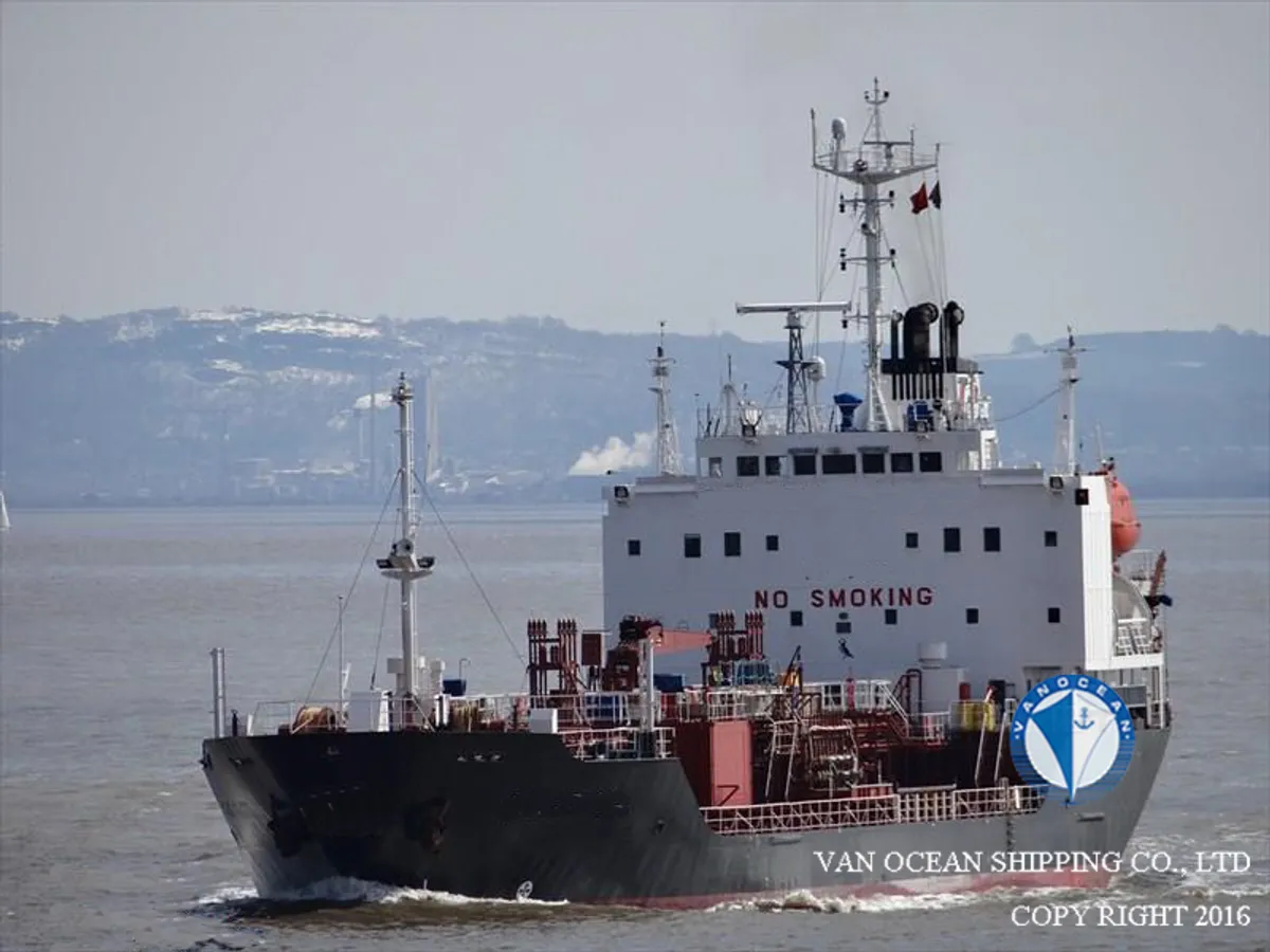 Kapal tanker minyak/kimia untuk dijual