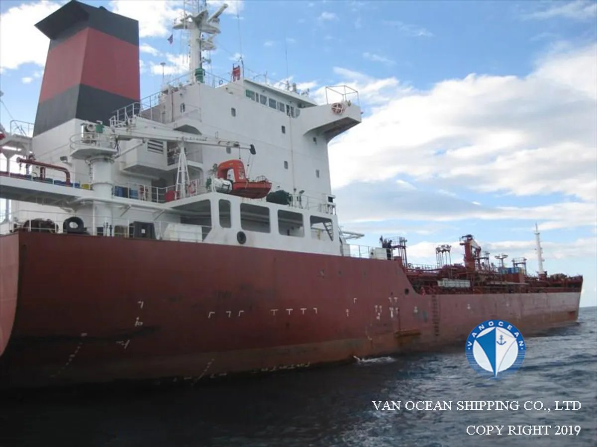 Kapal tanker minyak/kimia untuk dijual