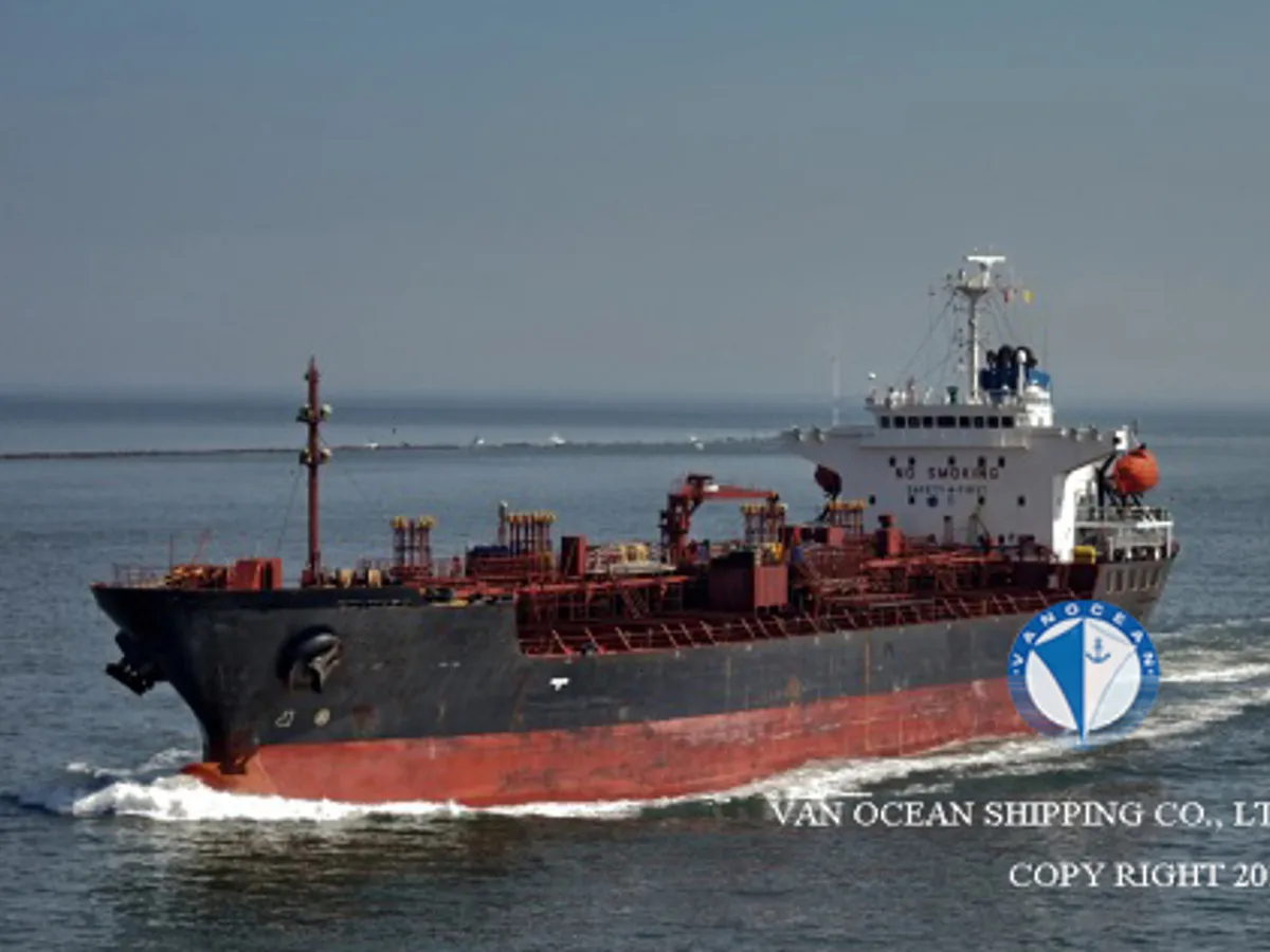 Kapal tanker minyak/kimia untuk dijual