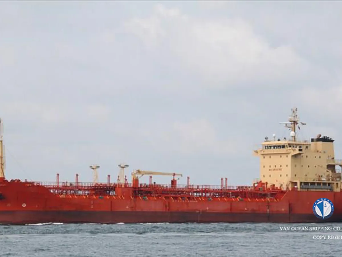 Kapal tanker minyak/kimia untuk dijual