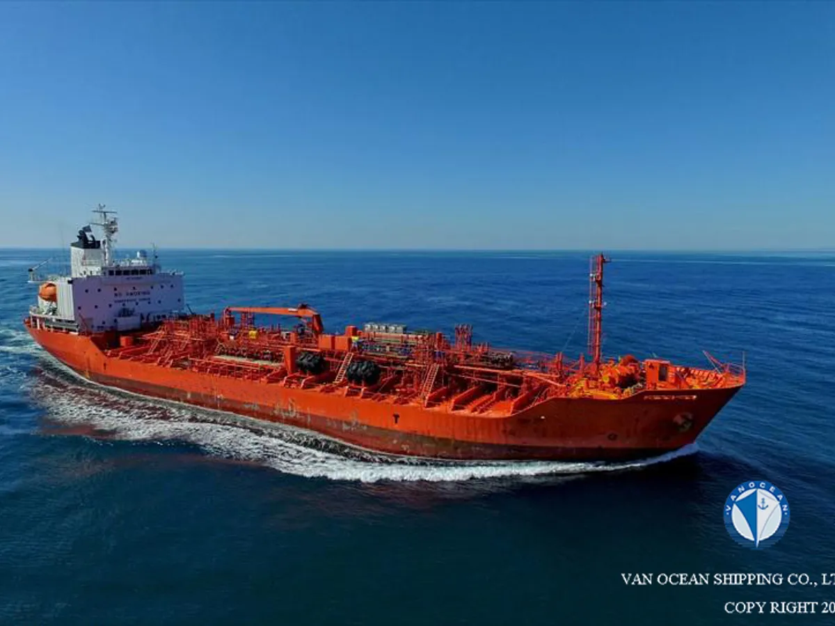 Kapal tanker minyak/kimia untuk dijual
