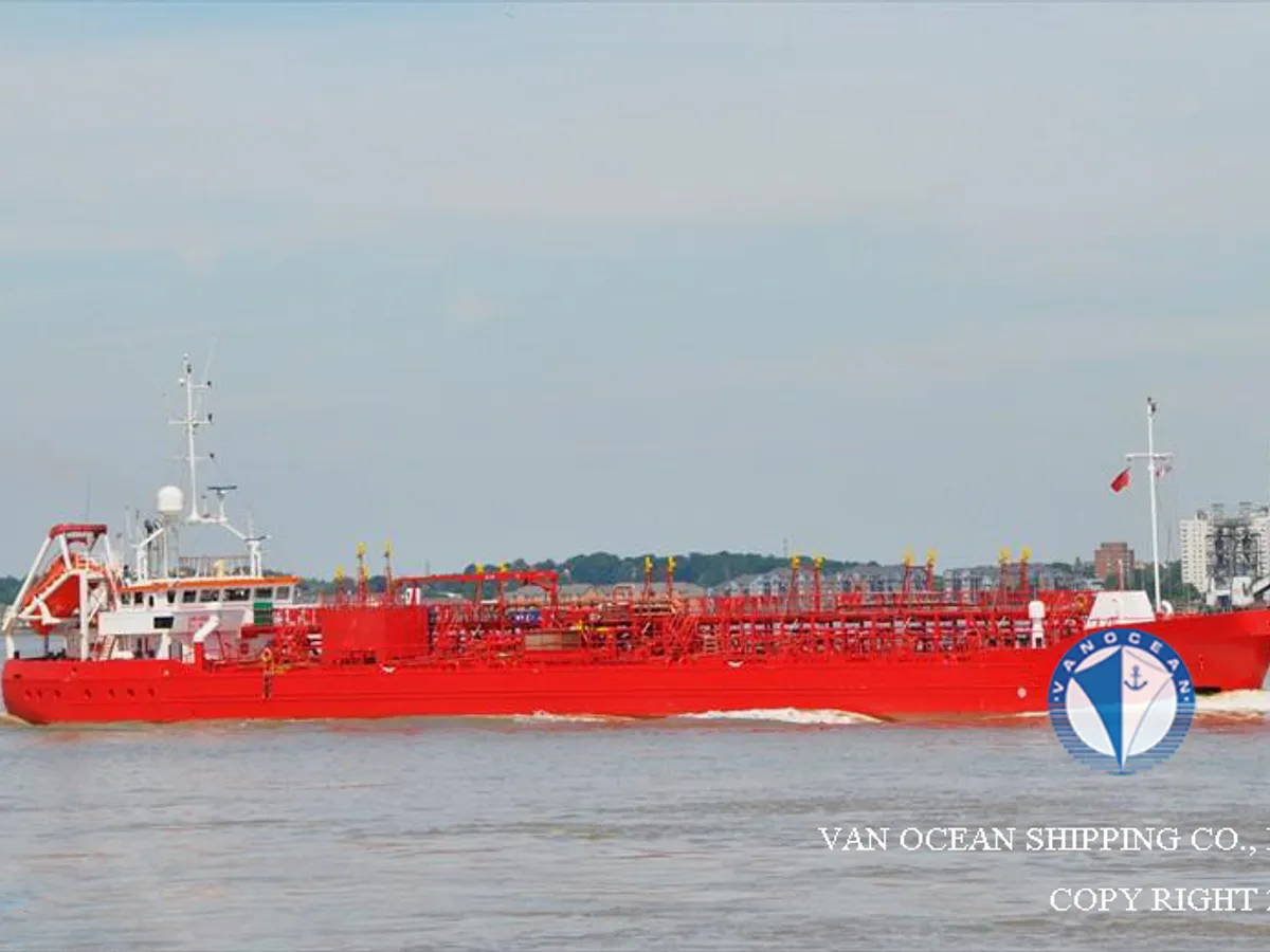 Kapal tanker minyak/kimia untuk dijual