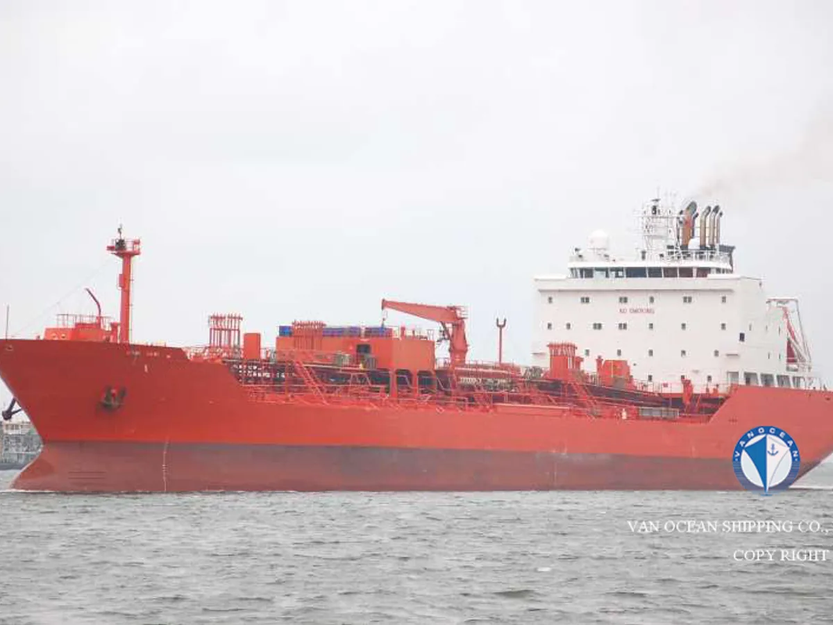 Kapal tanker minyak/kimia untuk dijual
