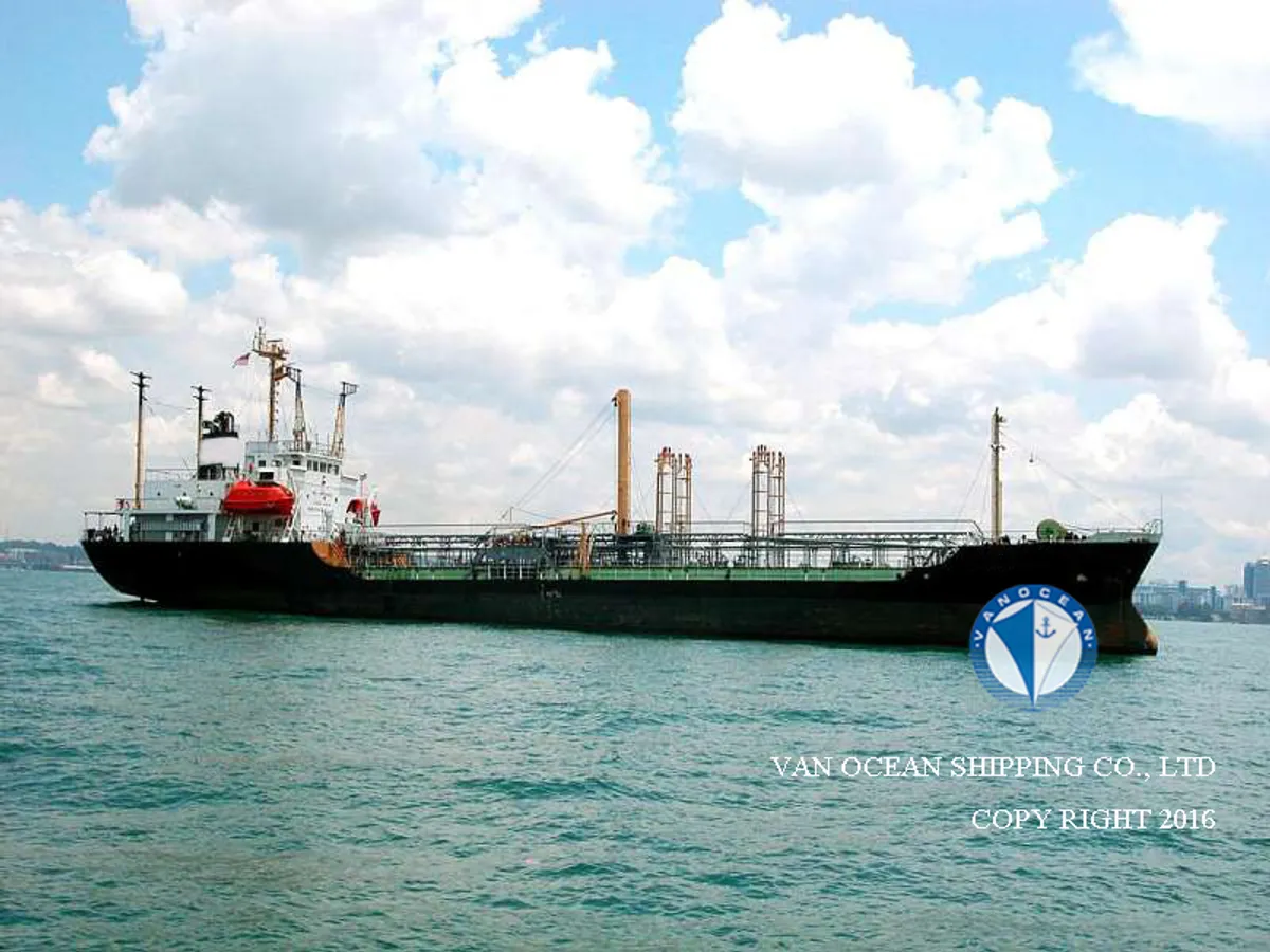 Kapal tanker minyak/kimia untuk dijual