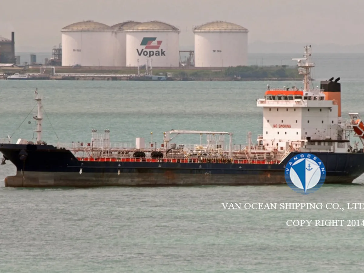 Kapal tanker minyak/kimia untuk dijual