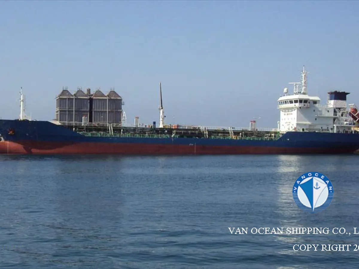 Kapal tanker minyak/kimia untuk dijual