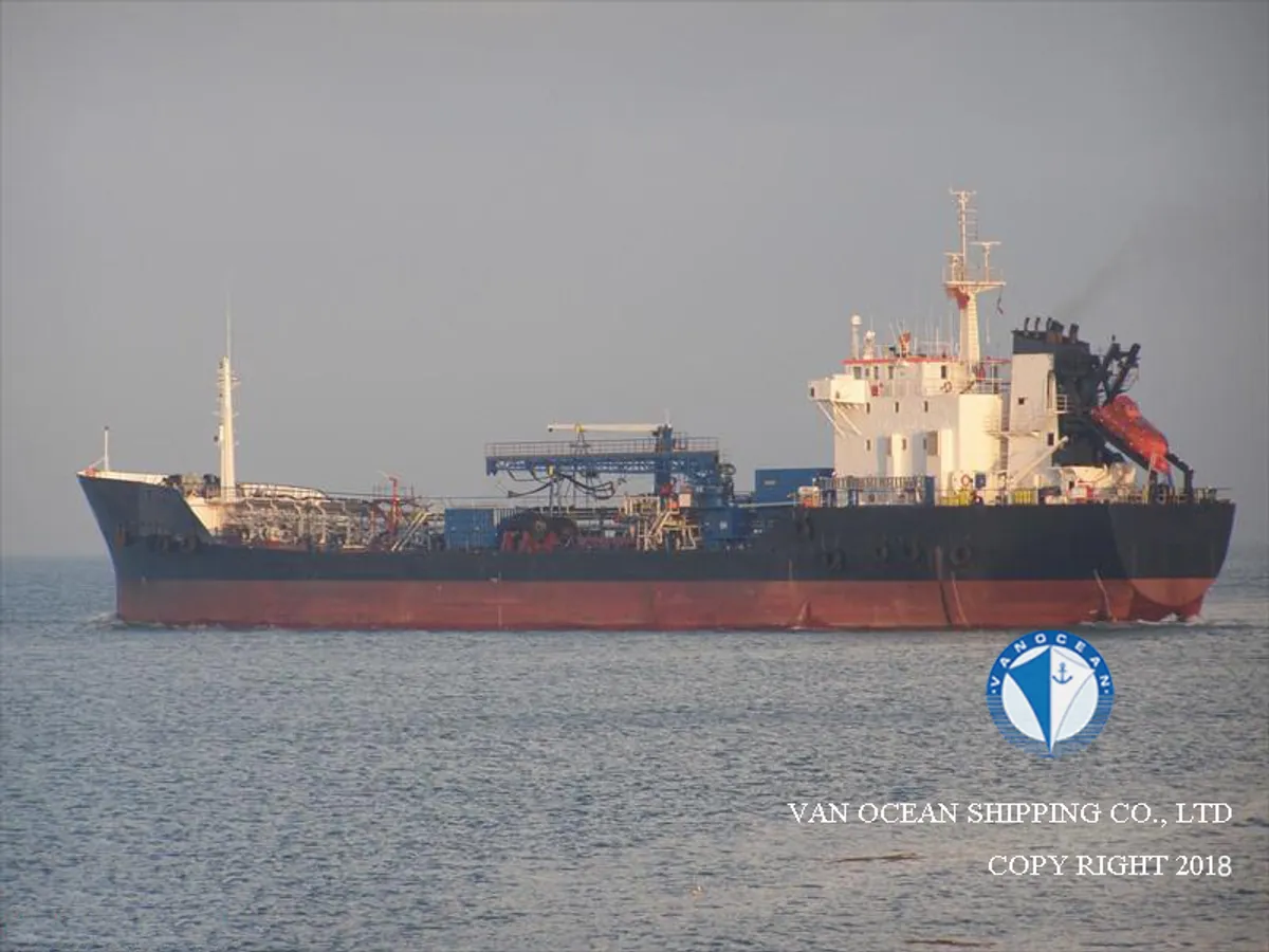 Kapal tanker minyak/kimia untuk dijual