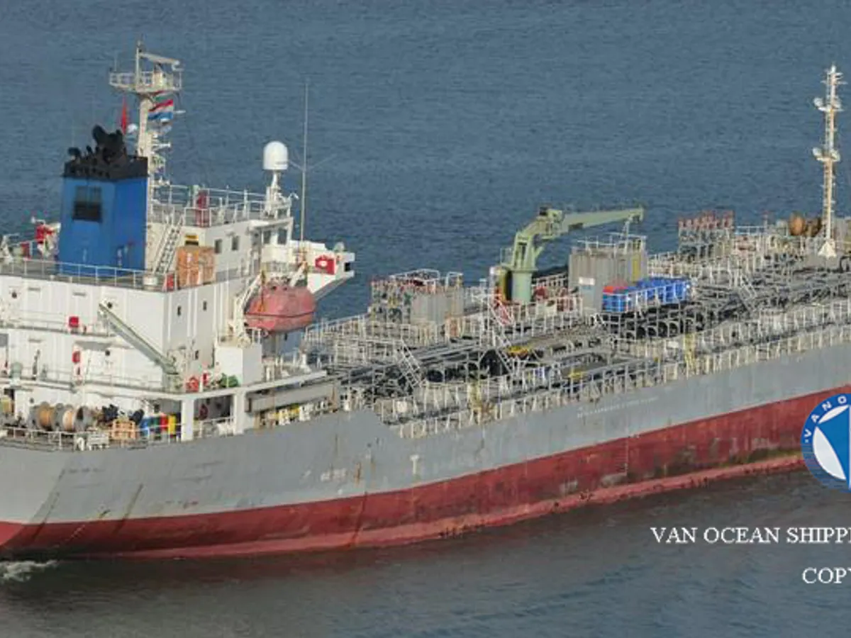 Kapal tanker minyak/kimia untuk dijual