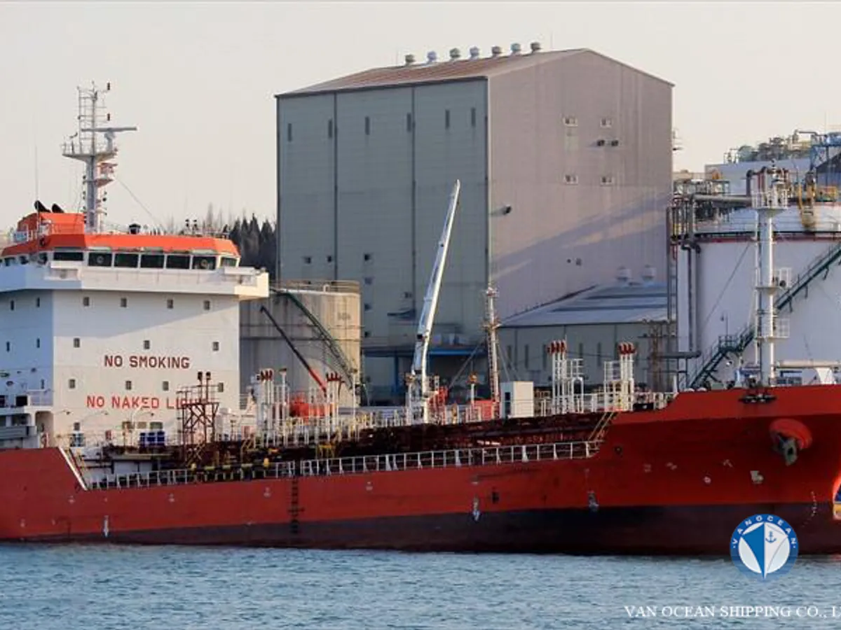 Kapal tanker minyak/kimia untuk dijual