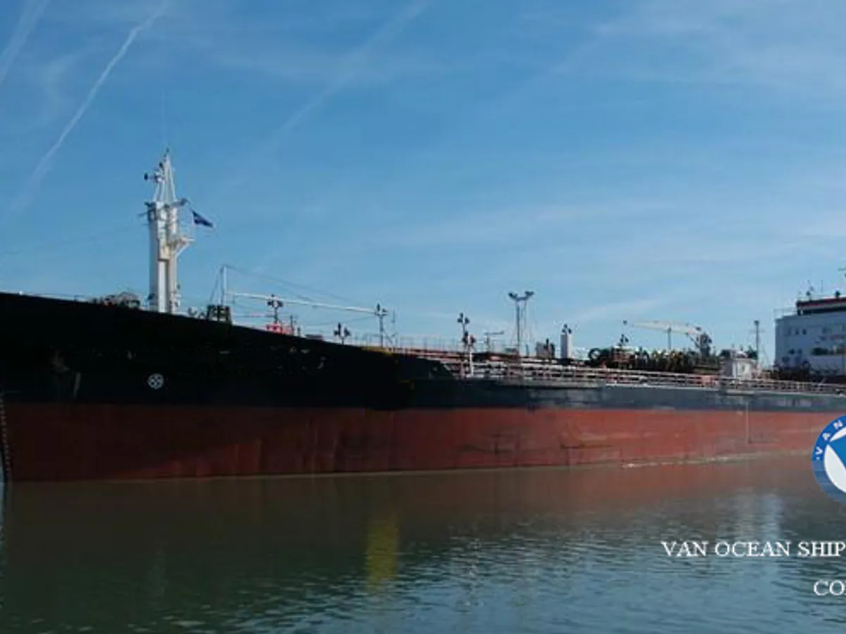 Kapal tanker minyak/kimia untuk dijual