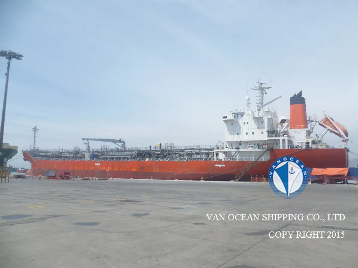 Kapal tanker minyak/kimia untuk dijual