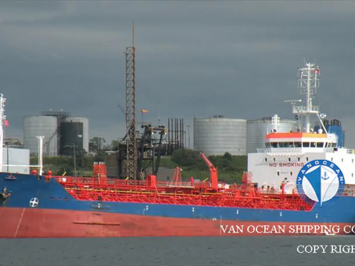Kapal tanker minyak/kimia untuk dijual