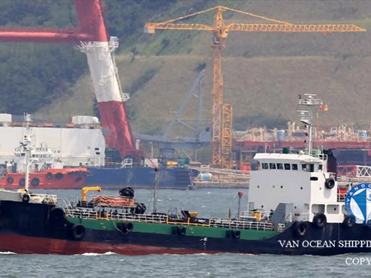 Kapal tanker minyak/kimia untuk dijual