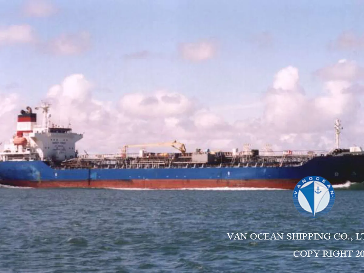 Kapal tanker minyak/kimia untuk dijual