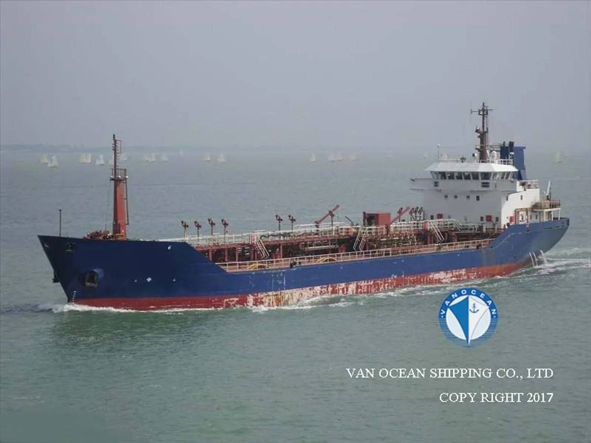 Kapal tanker minyak/kimia untuk dijual