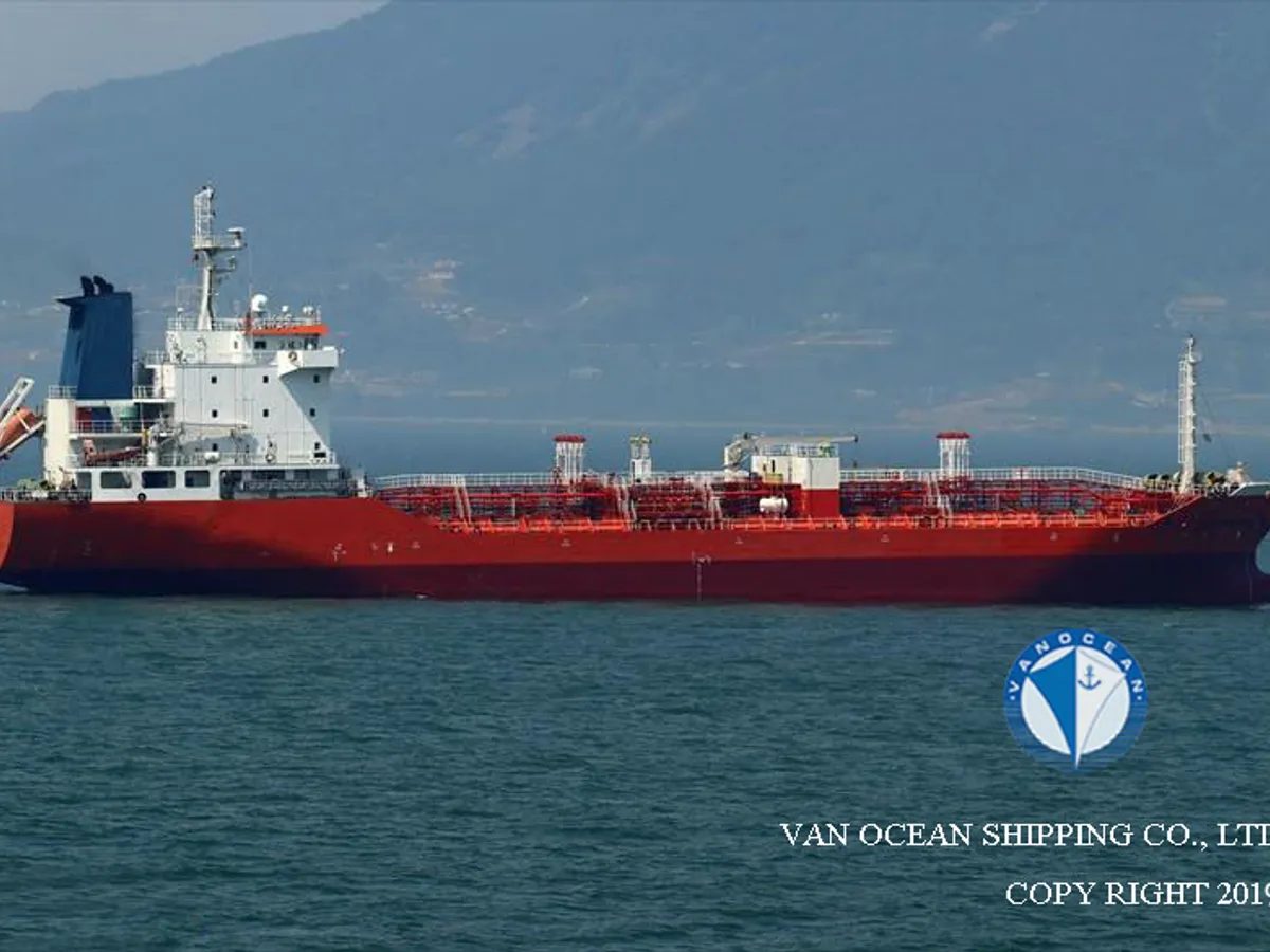 Kapal tanker minyak/kimia untuk dijual