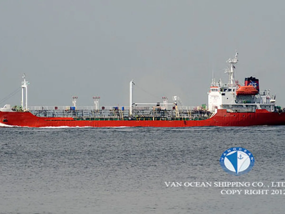 Kapal tanker minyak/kimia untuk dijual