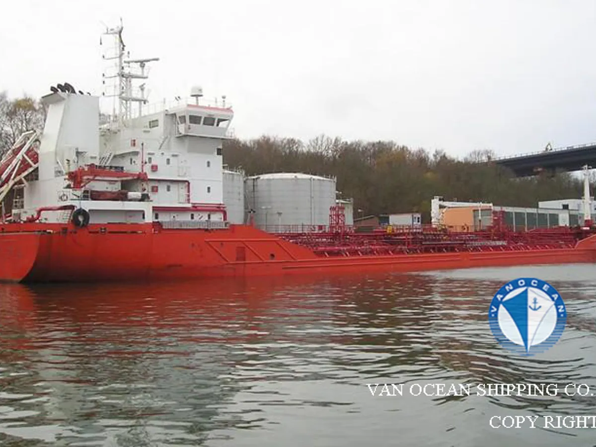 Kapal tanker minyak/kimia untuk dijual