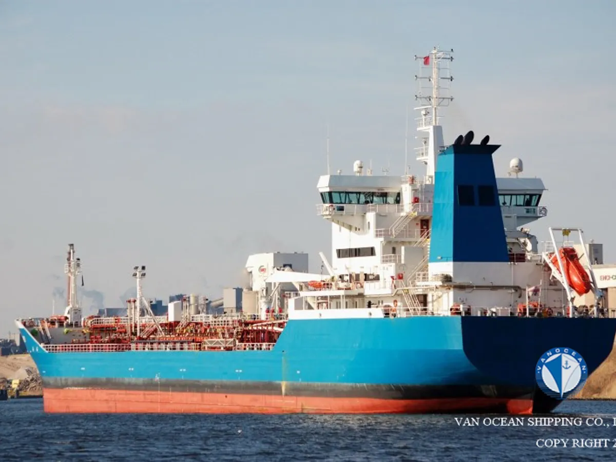 Kapal tanker minyak/kimia untuk dijual