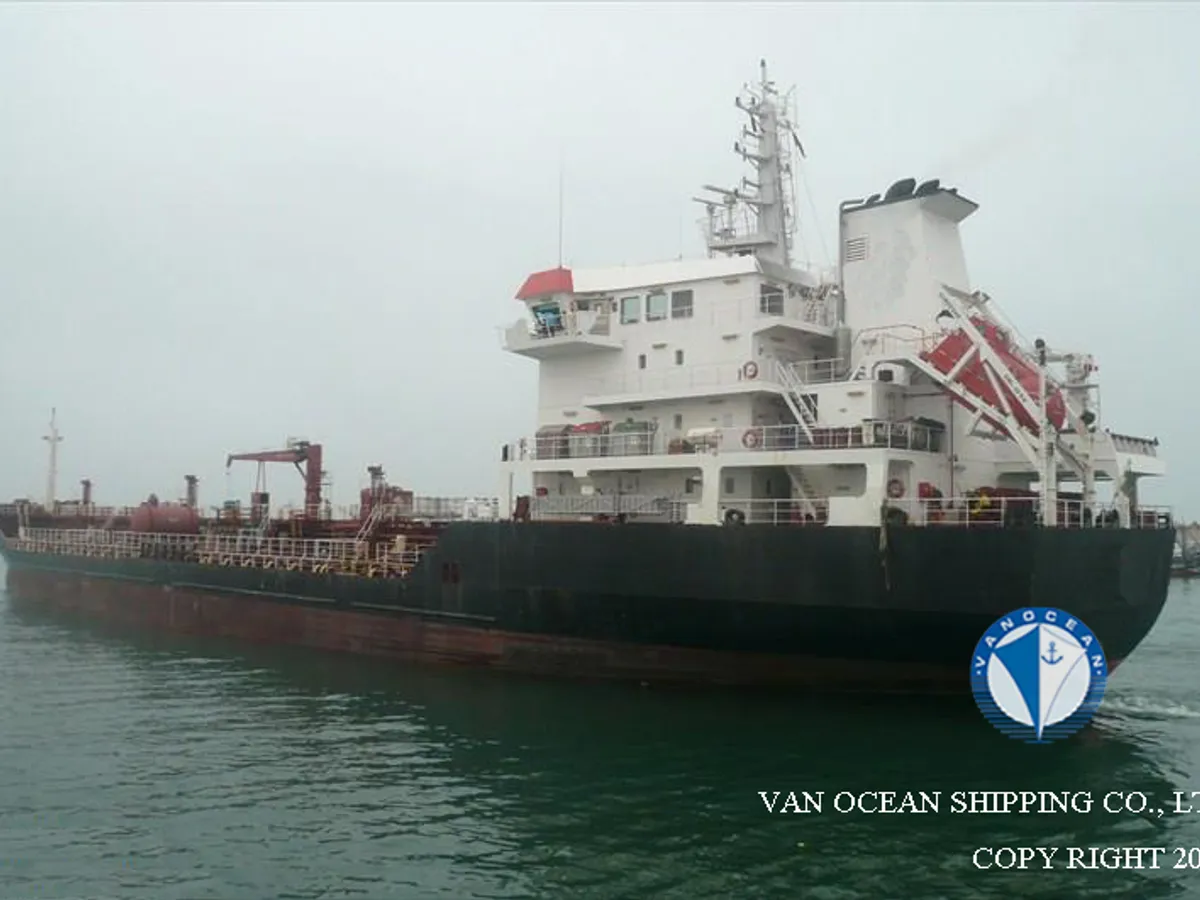 Kapal tanker minyak/kimia untuk dijual