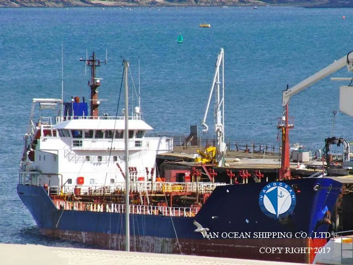 Kapal tanker minyak/kimia untuk dijual
