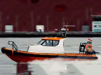Perahu karet kaku untuk dijual