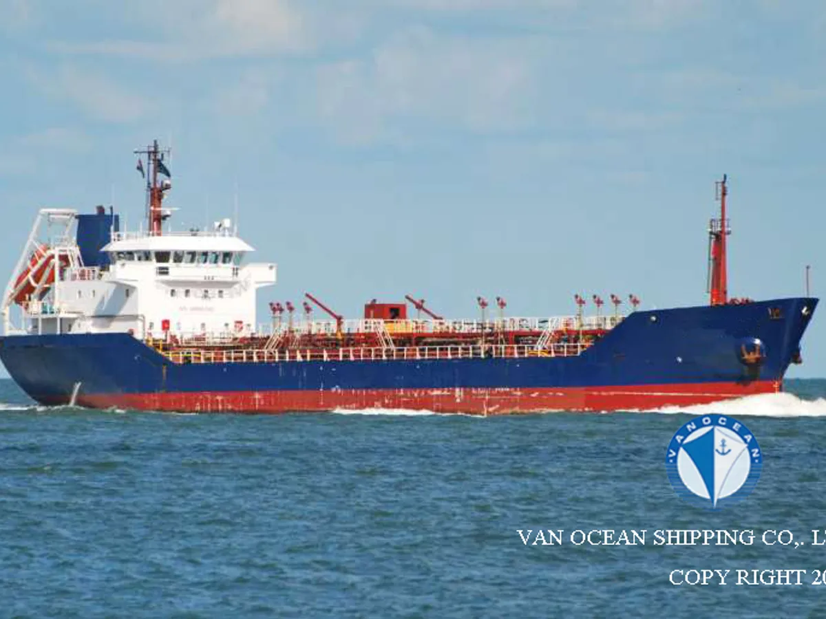 Kapal tanker minyak/kimia untuk dijual