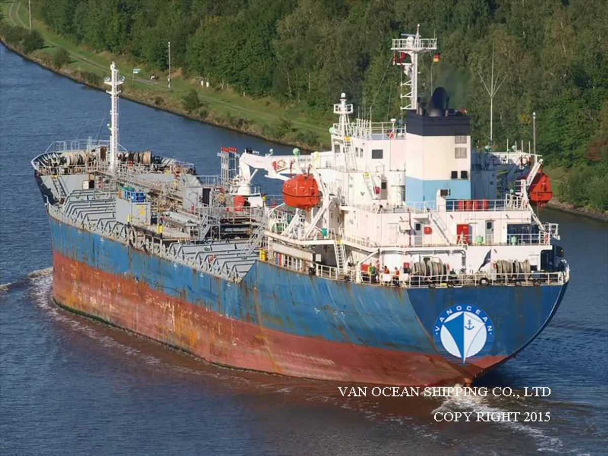 Kapal tanker minyak/kimia untuk dijual