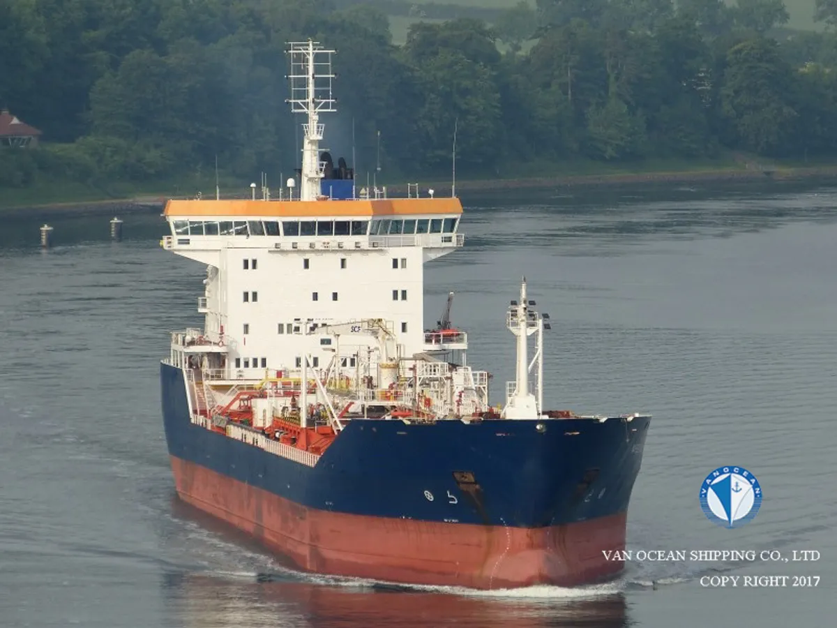 Kapal tanker minyak/kimia untuk dijual
