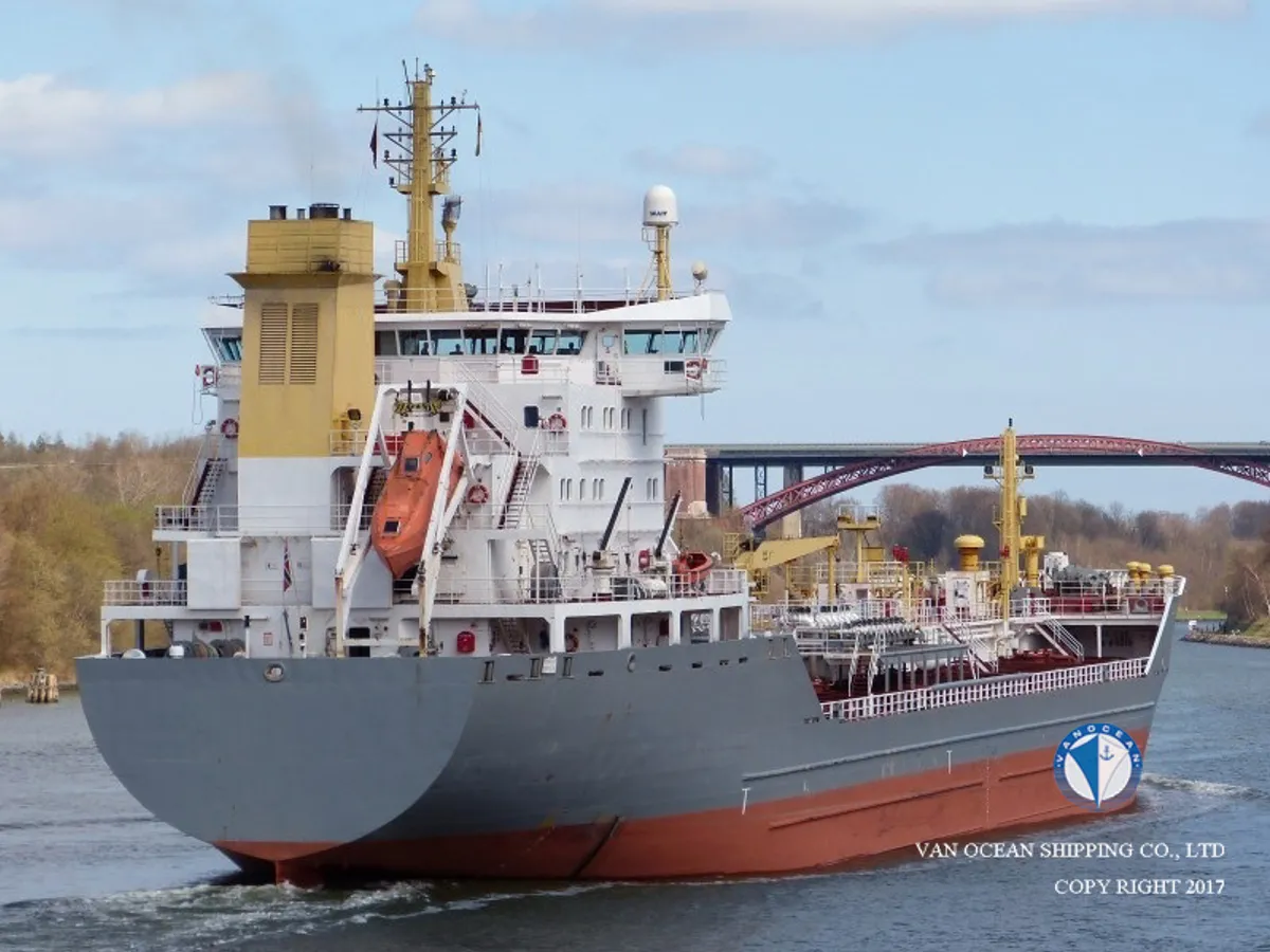 Kapal tanker minyak/kimia untuk dijual