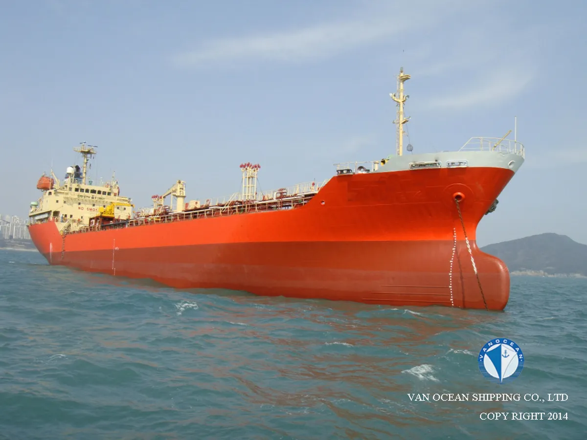 Kapal tanker minyak/kimia untuk dijual