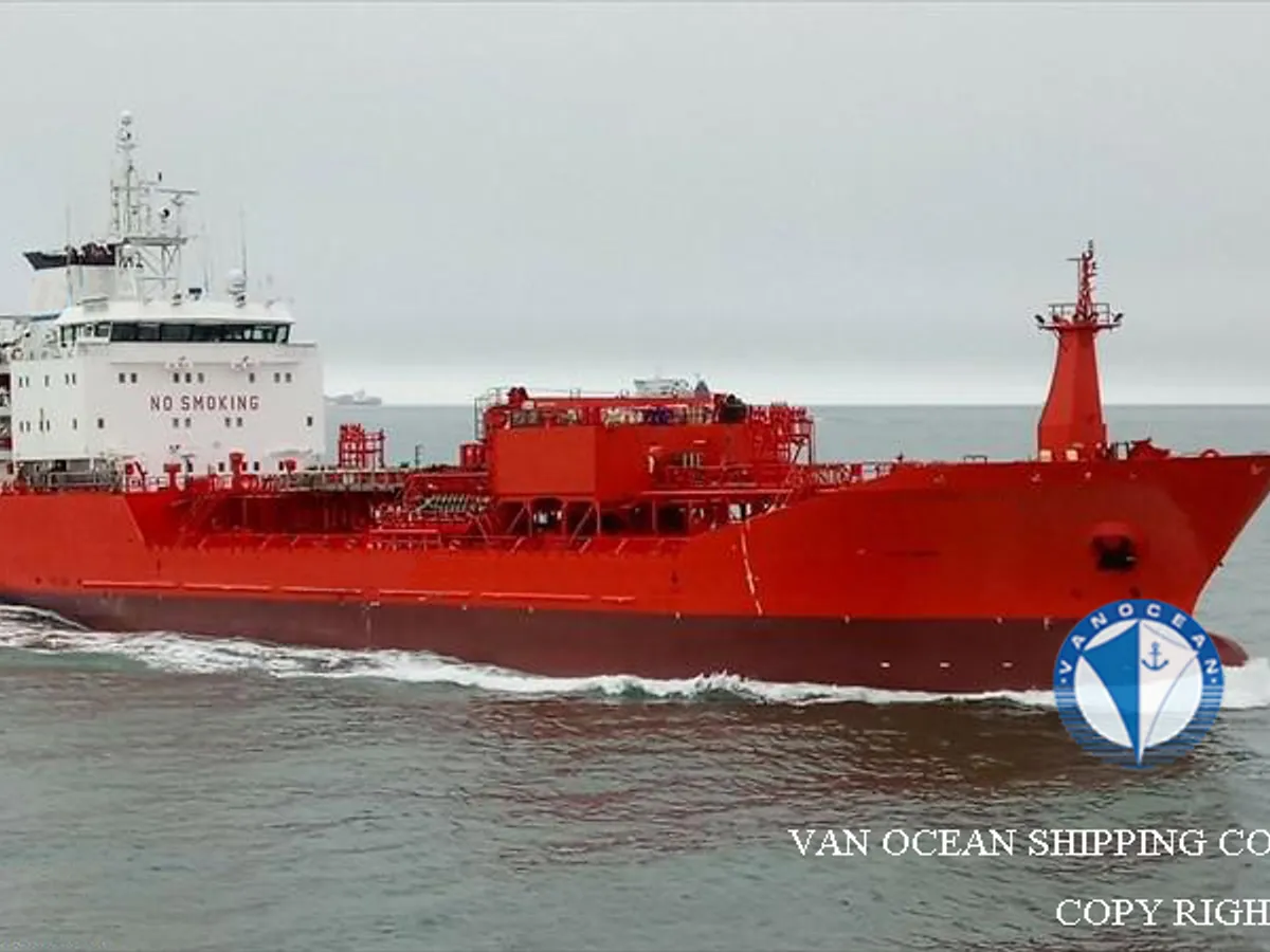 Kapal tanker minyak/kimia untuk dijual