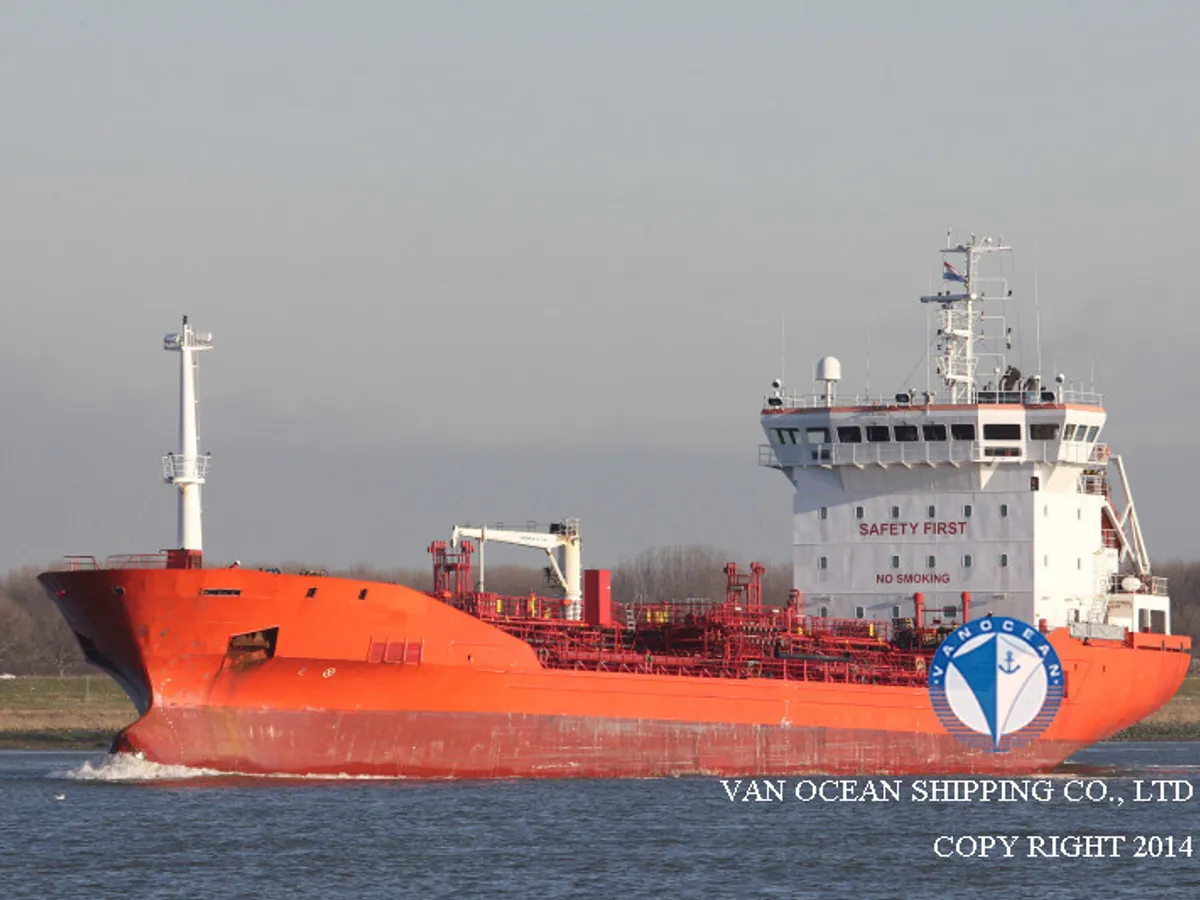 Kapal tanker minyak/kimia untuk dijual