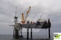 Rig pengeboran lepas pantai untuk dijual