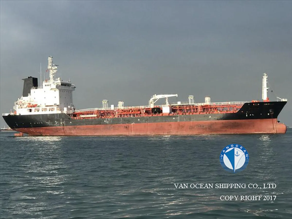 Kapal tanker minyak/kimia untuk dijual