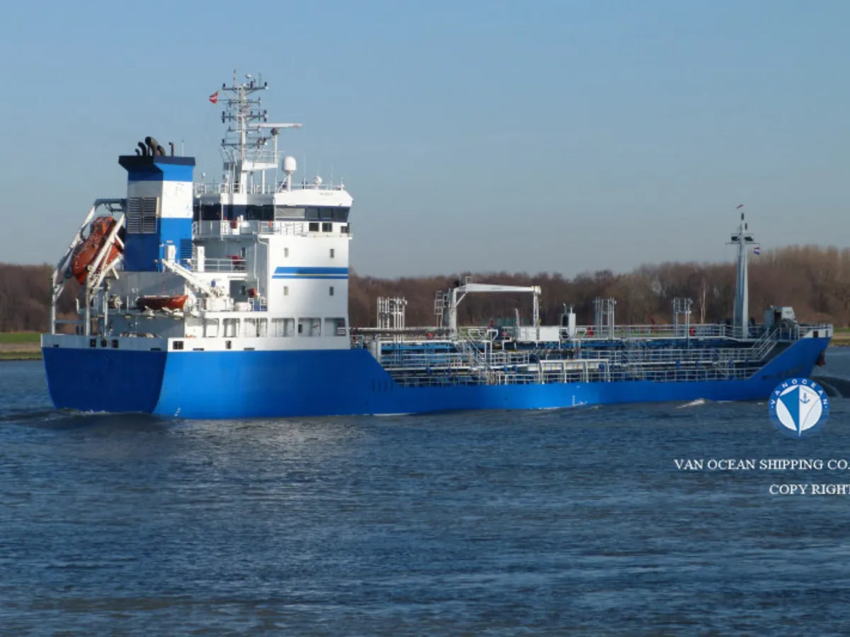 Kapal tanker minyak/kimia untuk dijual