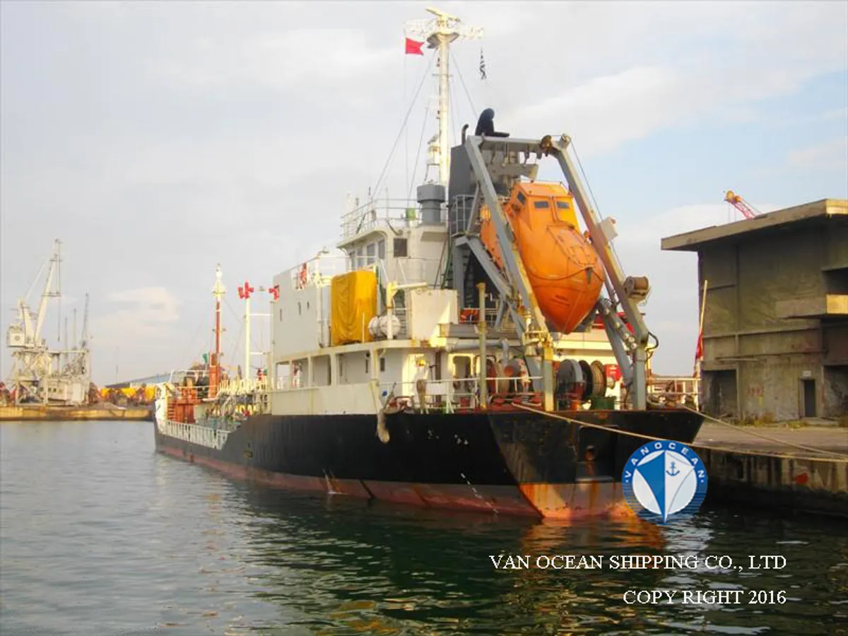 Kapal tanker minyak/kimia untuk dijual