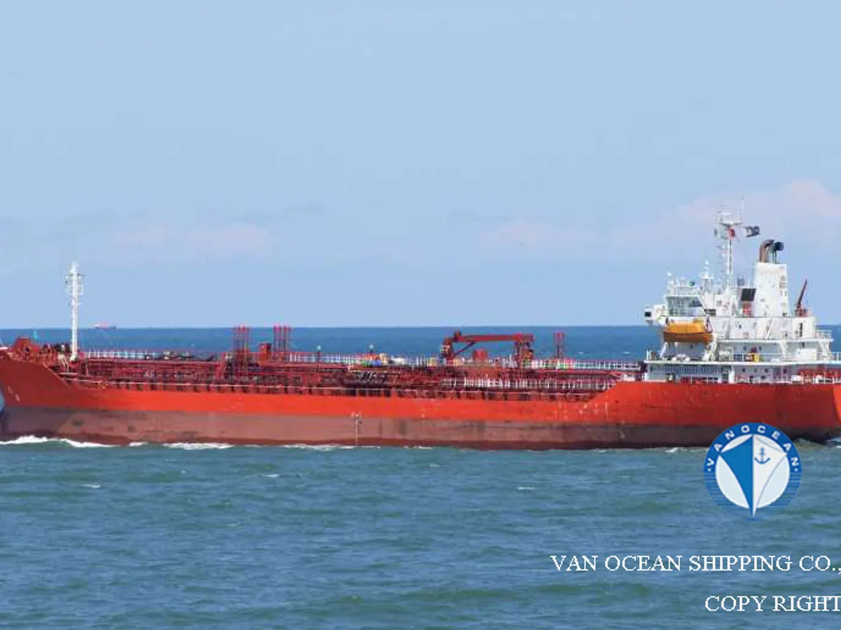 Kapal tanker minyak/kimia untuk dijual
